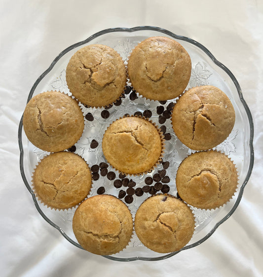 Sourdough Muffins (Chocolate Chip) (6)